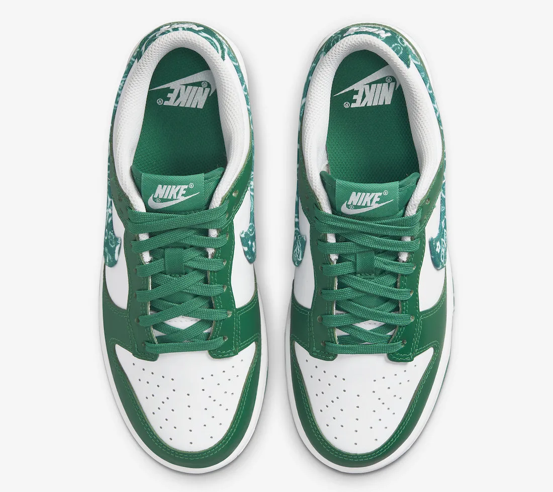 Кроссовки Nike Dunk Low Essential 'Paisley Pack Green' (W)