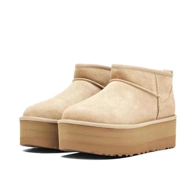Полусапоги UGG Classic Ultra Mini Platform Boot Sand