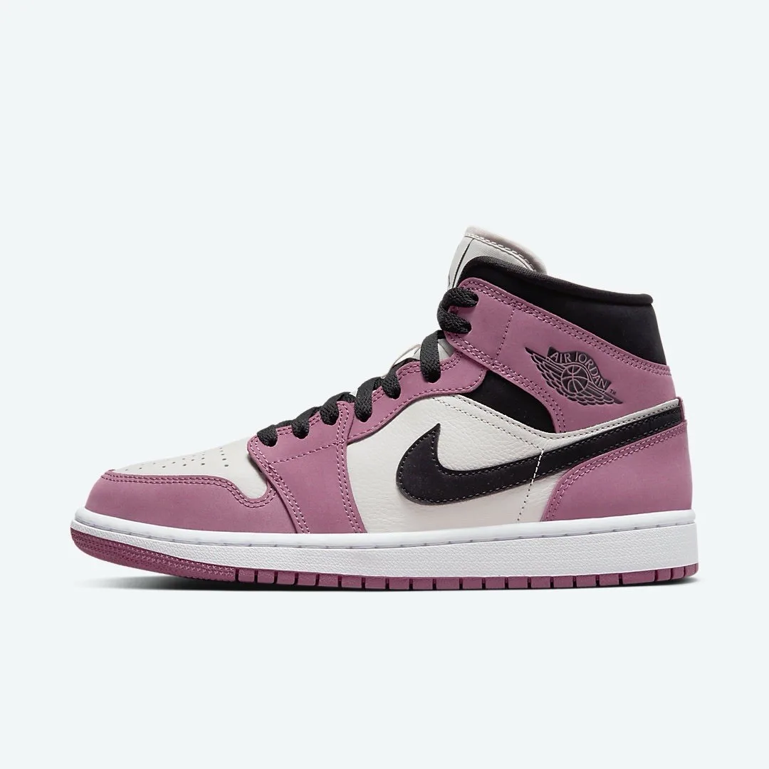 Кроссовки Nike Air Jordan 1 Mid SE 'Berry Pink' (W)