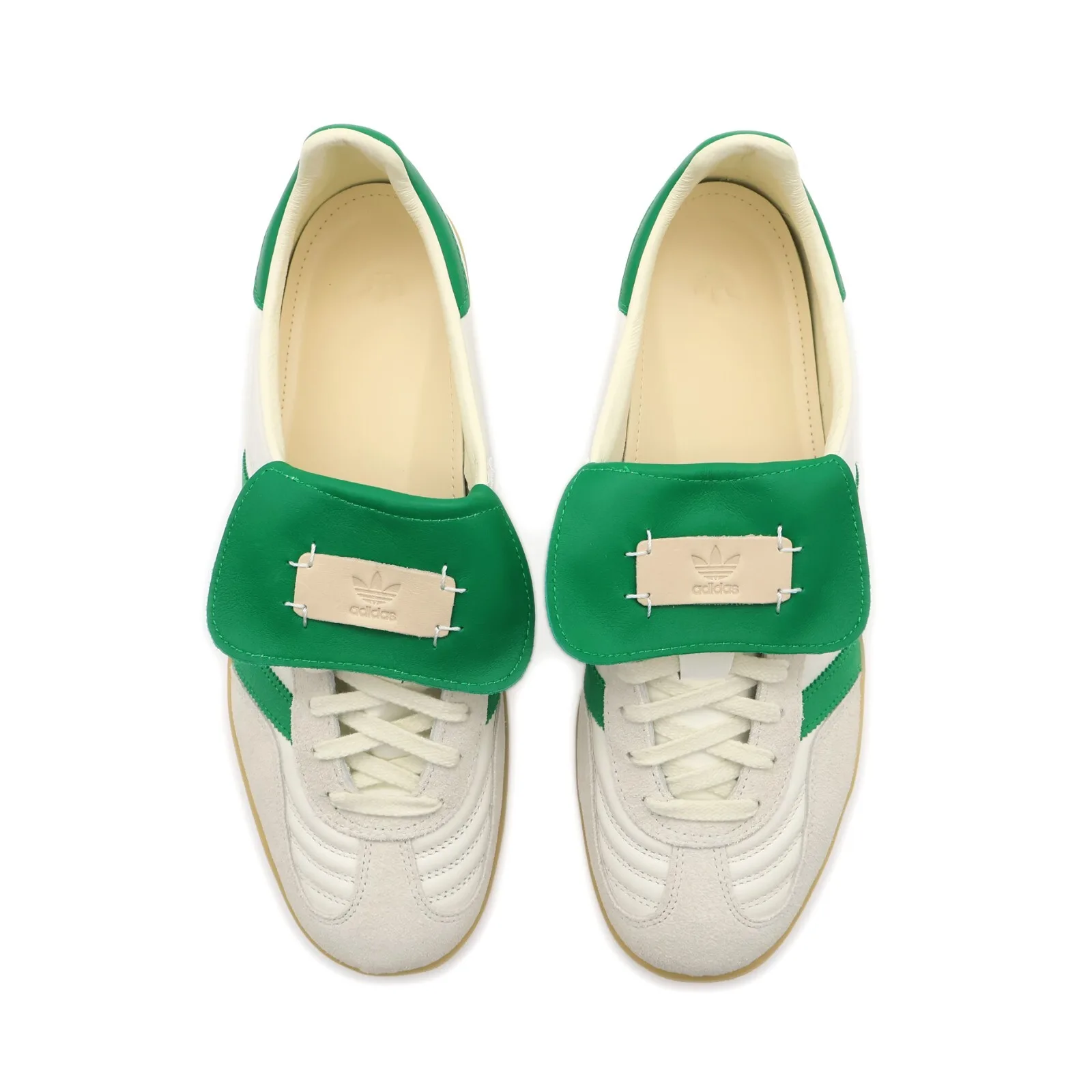 Кроссовки Adidas Gazelle Indoor x Foot Industry 'Off White Green'