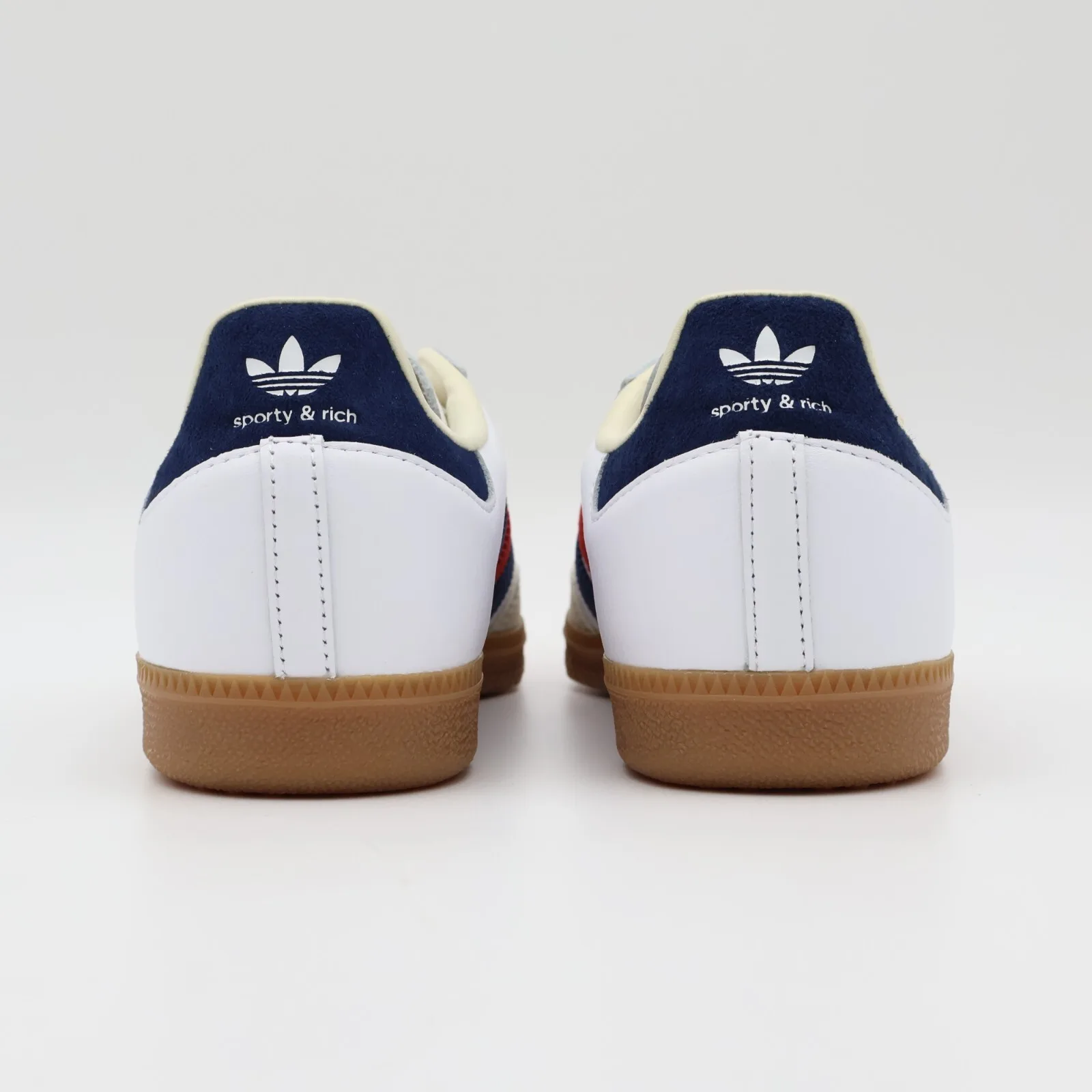 Кроссовки Adidas Samba OG Sporty & Rich "USA" 'Cloud White / Night Indigo / Better Scarlet'
