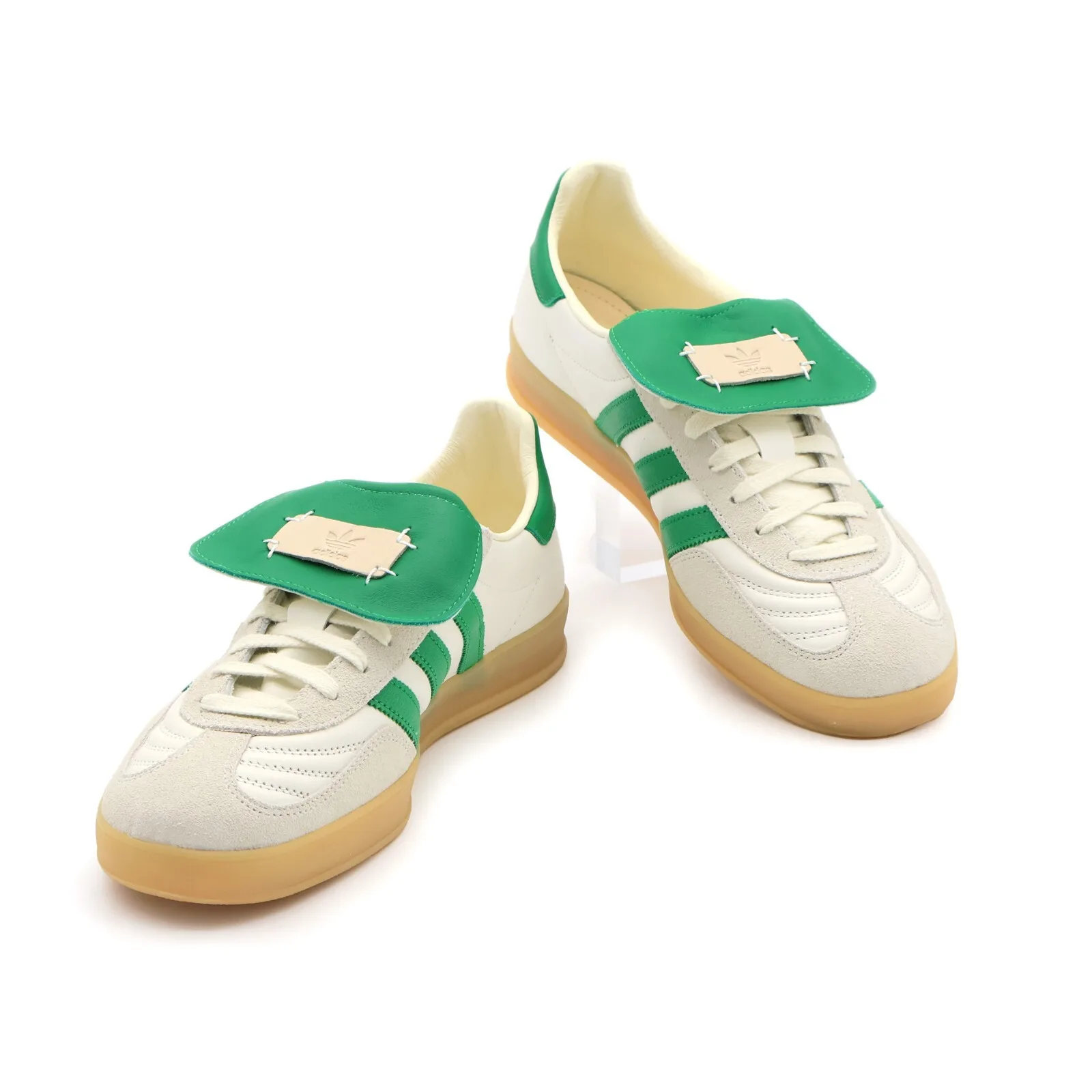 Кроссовки Adidas Gazelle Indoor x Foot Industry 'Off White Green'