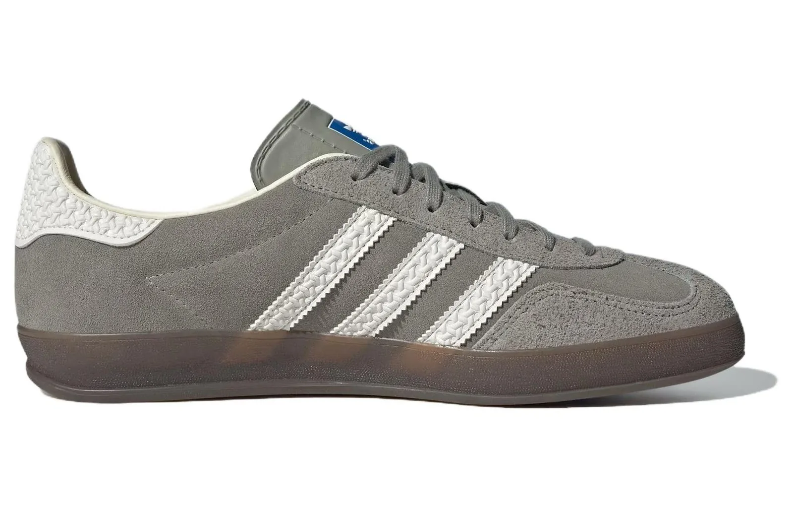 Кроссовки Adidas Gazelle Indoor 'Grey / White / Gum'