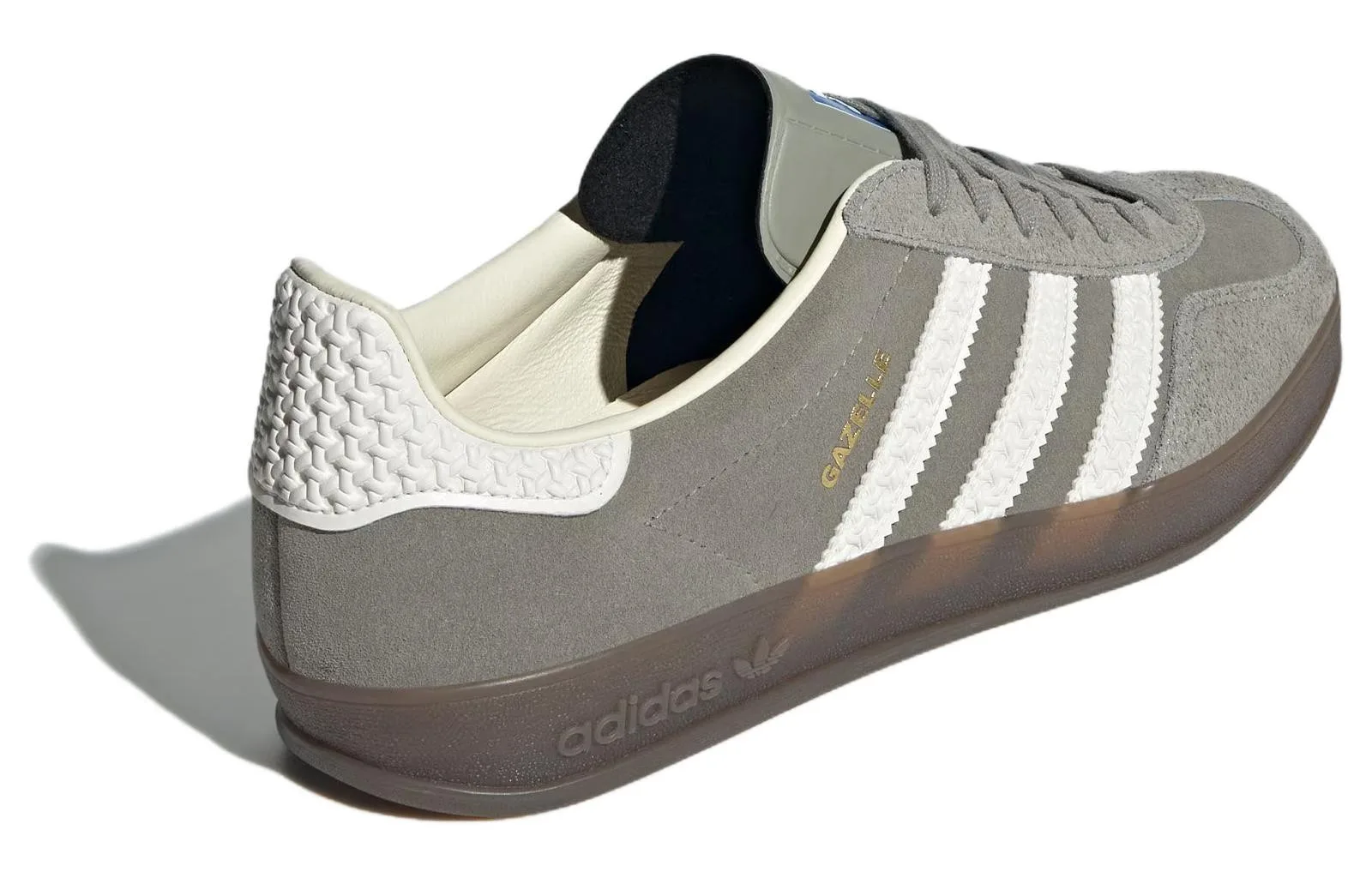 Кроссовки Adidas Gazelle Indoor 'Grey / White / Gum'
