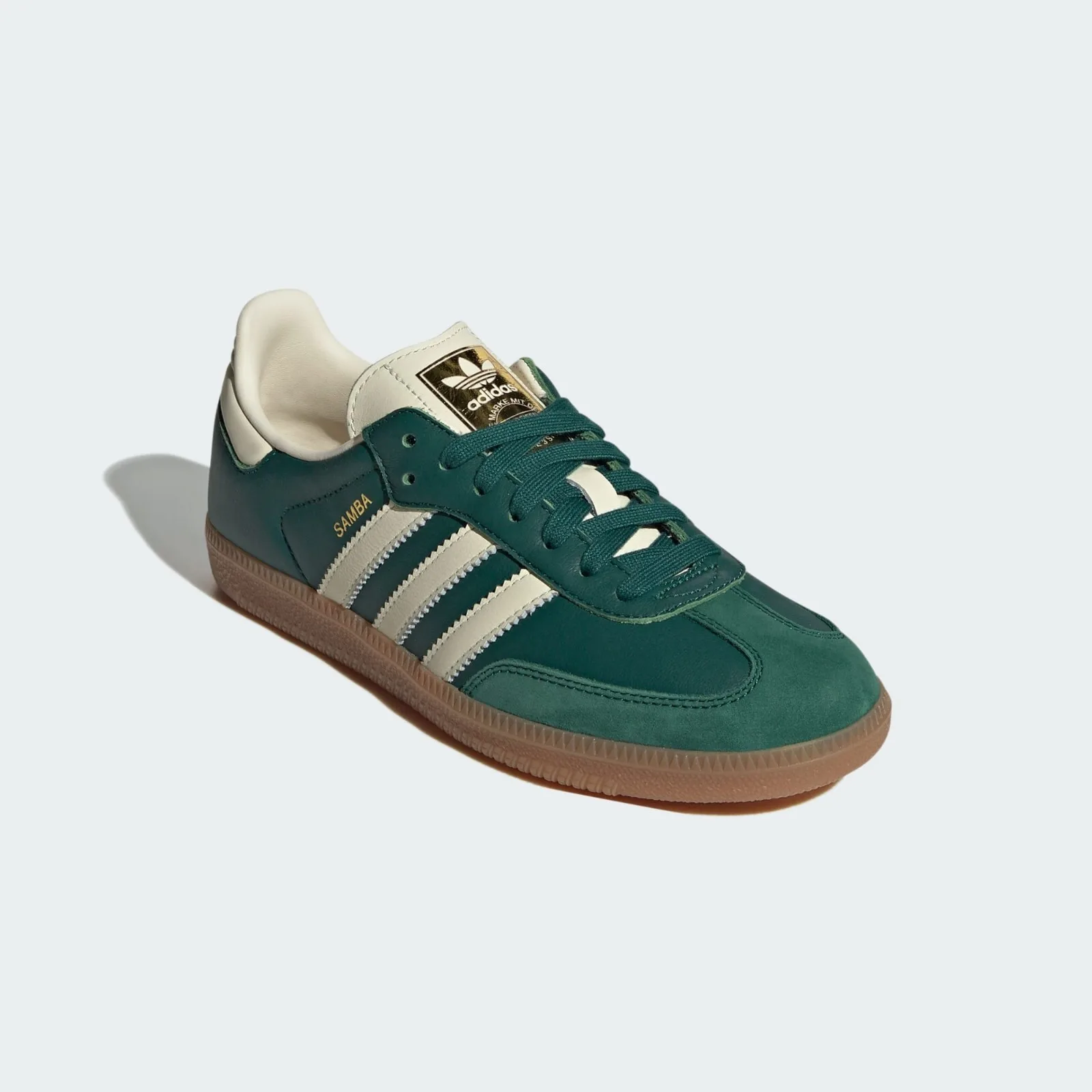 Кроссовки Adidas Samba OG 'Collegiate Green / Warm Vanilla' (W)