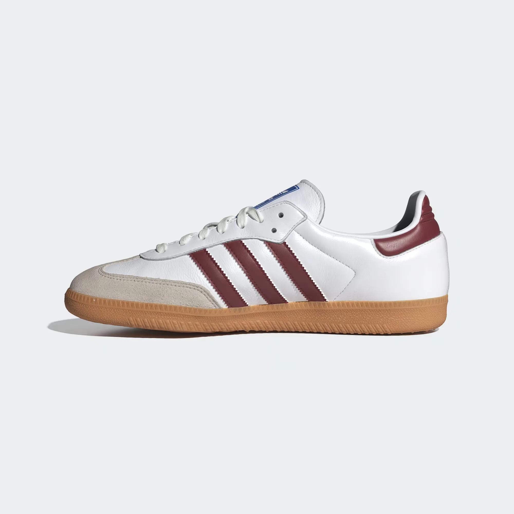 Кроссовки Adidas Samba OG 'Cloud White / Collegiate Burgundy / Gum'