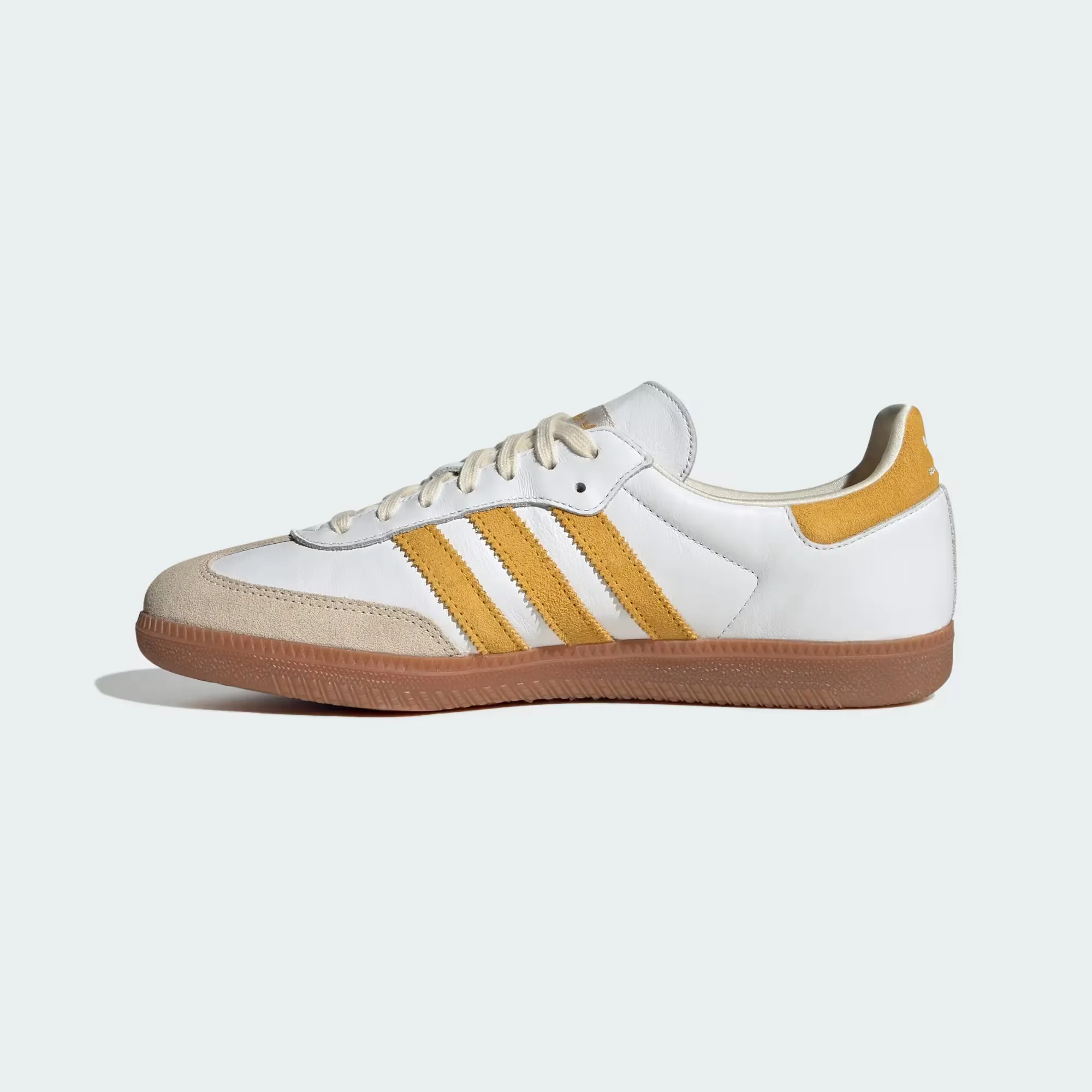 Кроссовки Adidas Samba OG x Sporty & Rich 'Cloud White / Bold Gold / Cream White'