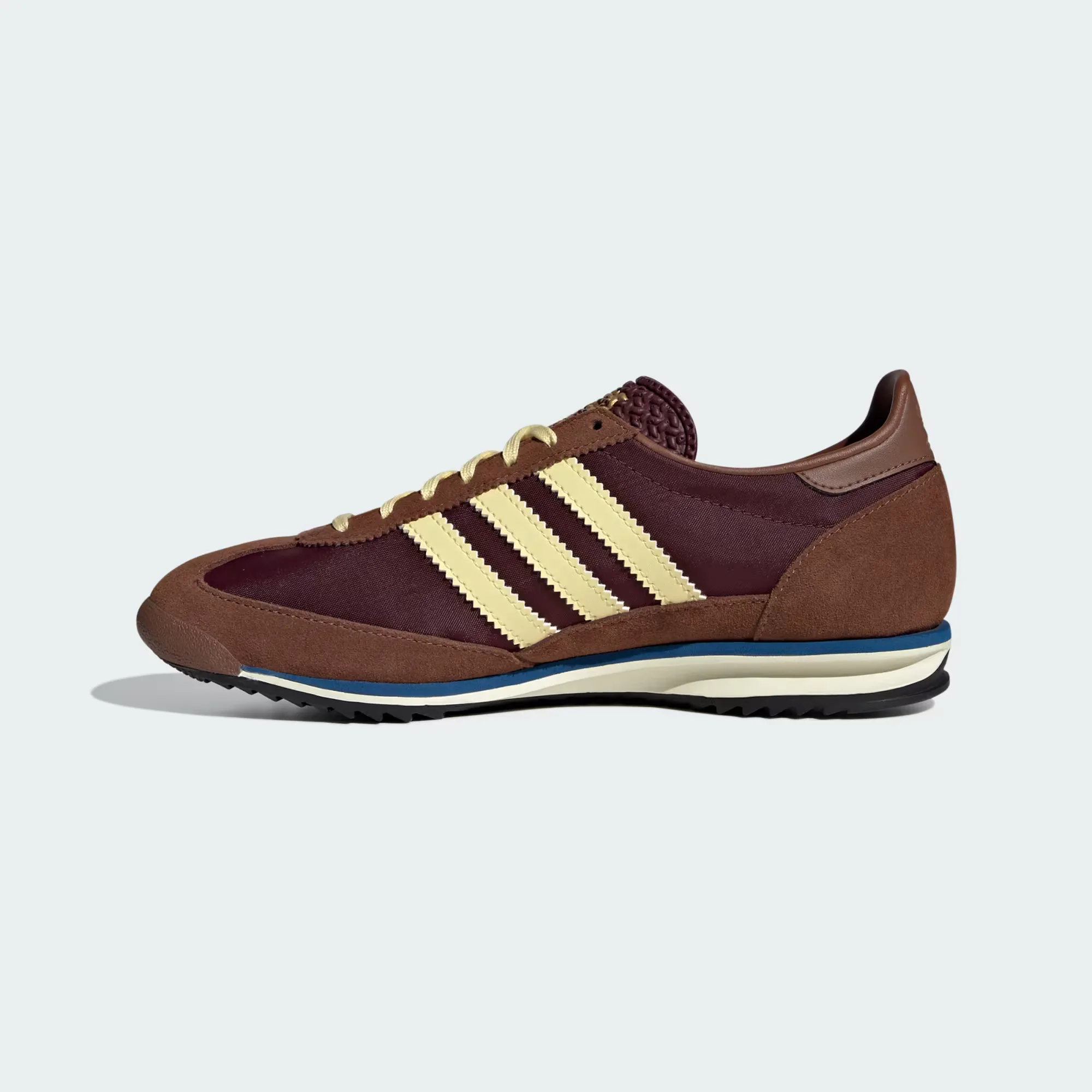 Кроссовки Adidas SL72 OG 'Maroon / Almost Yellow / Preloved Brown' (W)