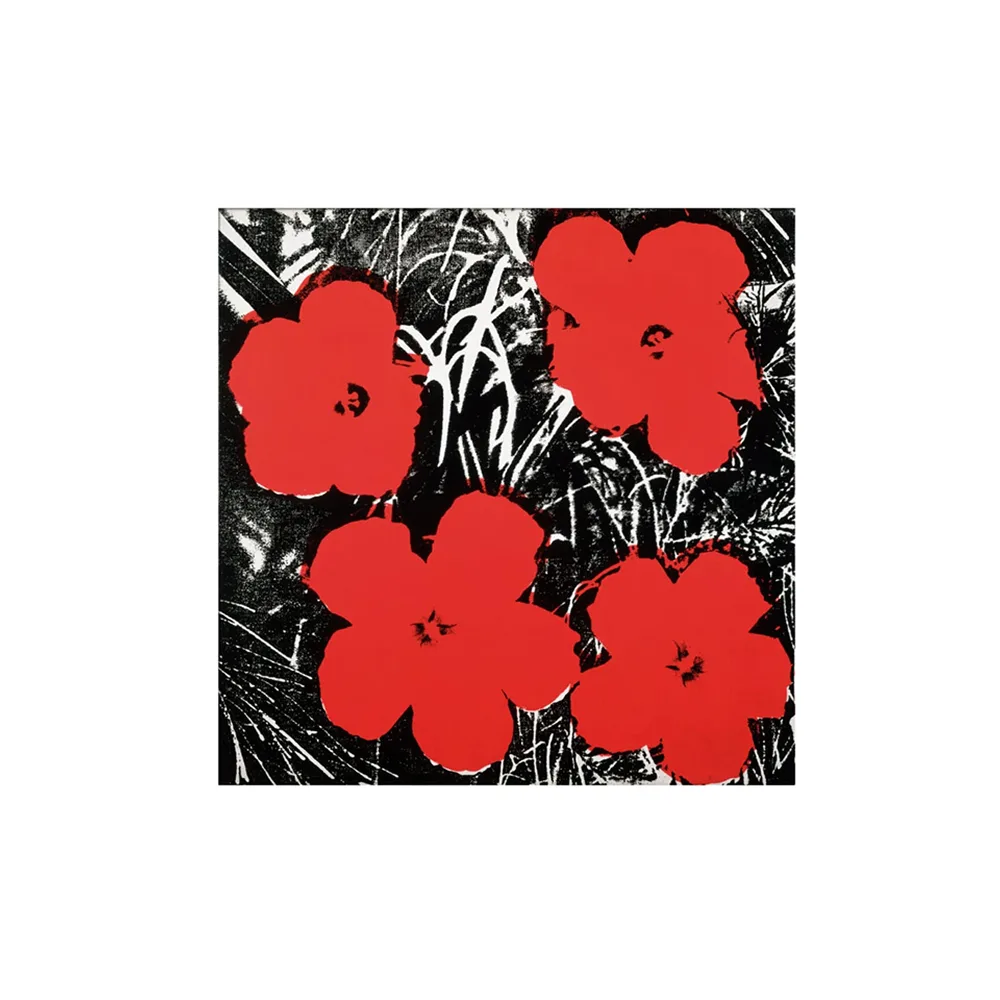Картина Andy Warhol Poppy Flowers 1964 Poster