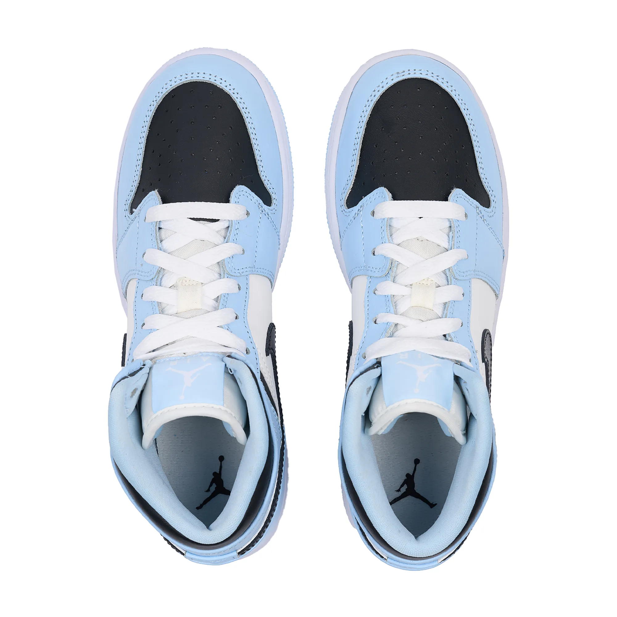 Кроссовки Nike Air Jordan 1 Mid GS "Ice Blue"