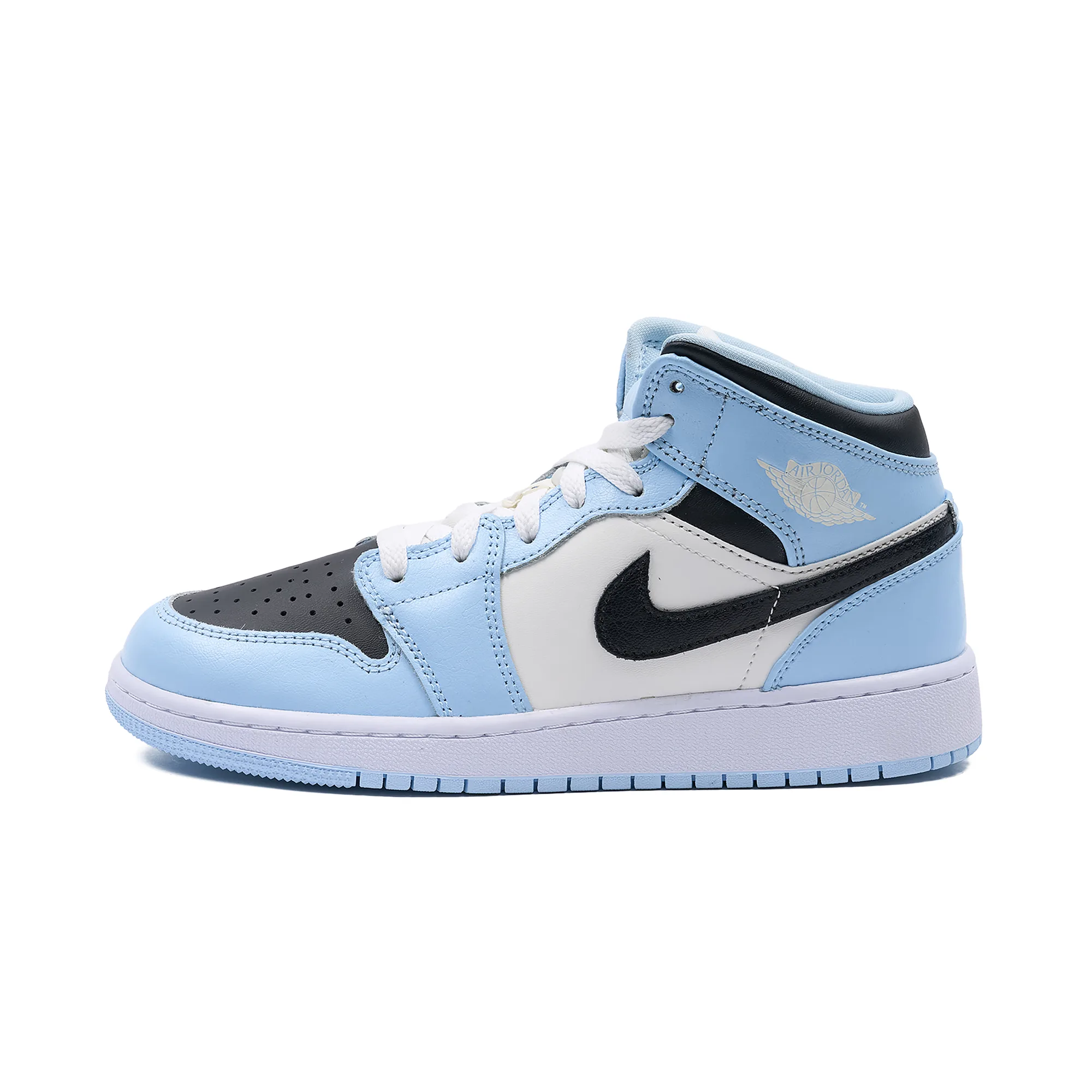Кроссовки Nike Air Jordan 1 Mid GS "Ice Blue"