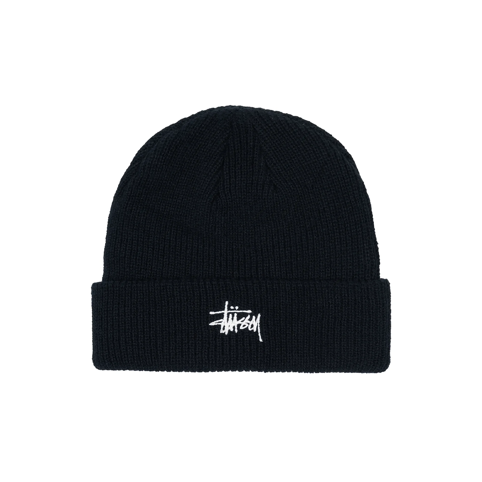Stussy Basic Cuff Beanie Black
