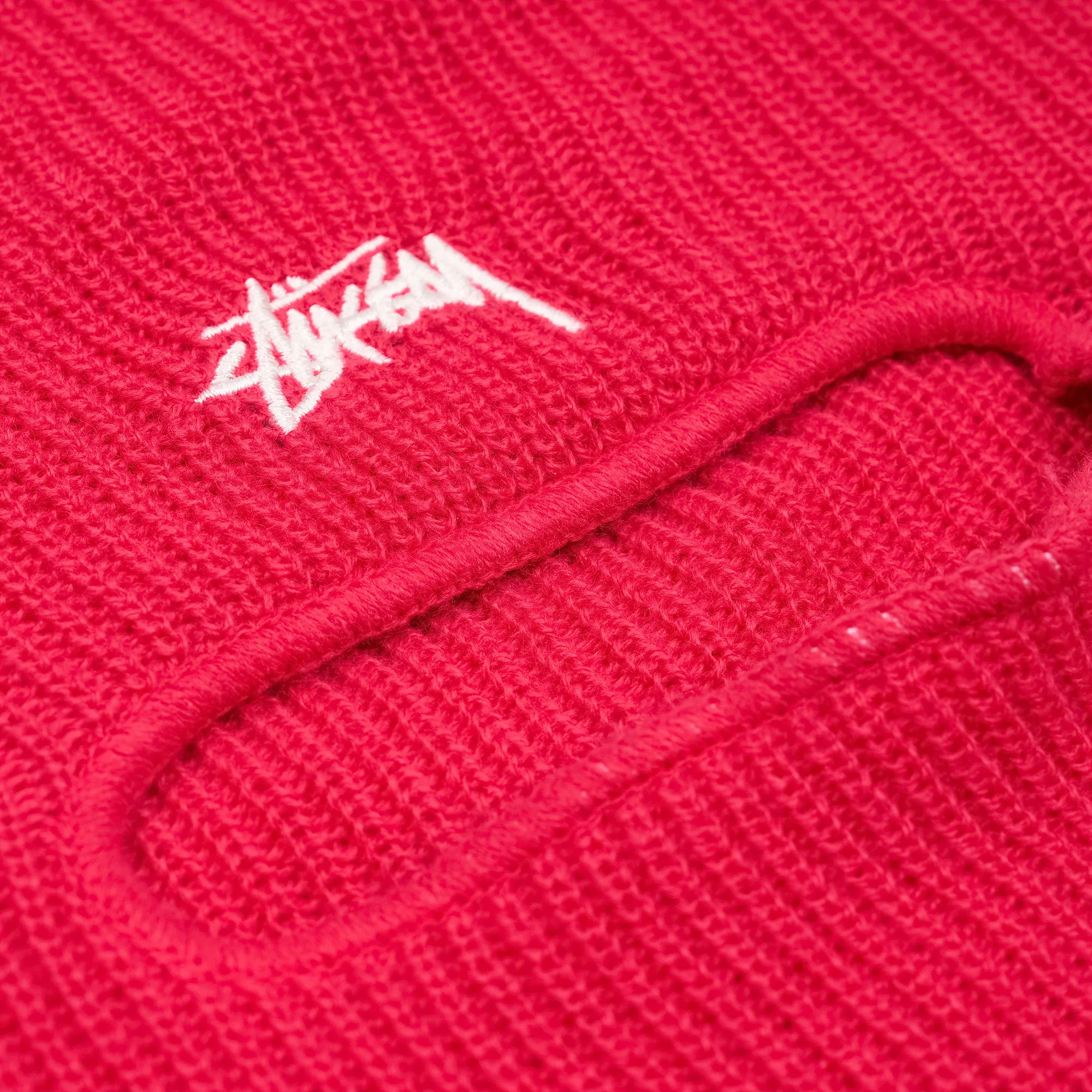 Балаклава Stussy Stock Knit Balaclava Magenta