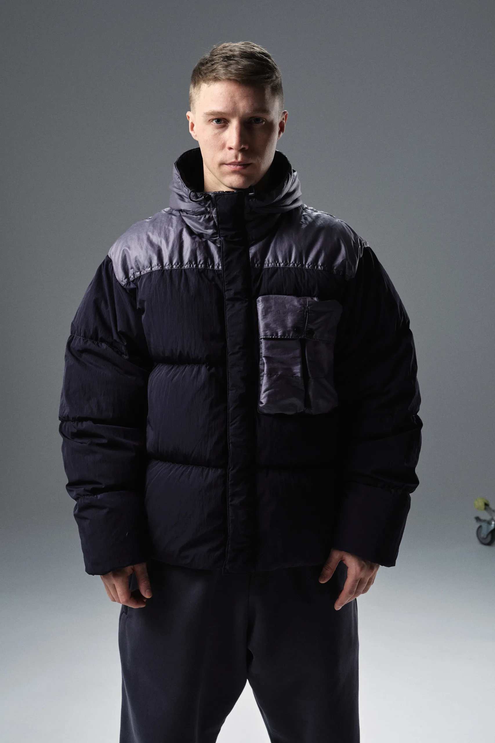 Пуховик C.P. Company Eco Chrome-R Mixed Goggle Down